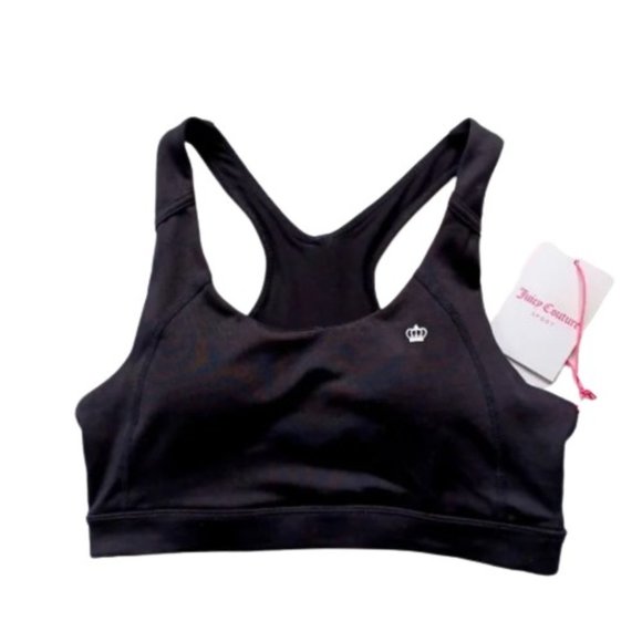 Juicy Couture Sport Pull On Bra NEW- Sz. Med - Picture 1 of 9